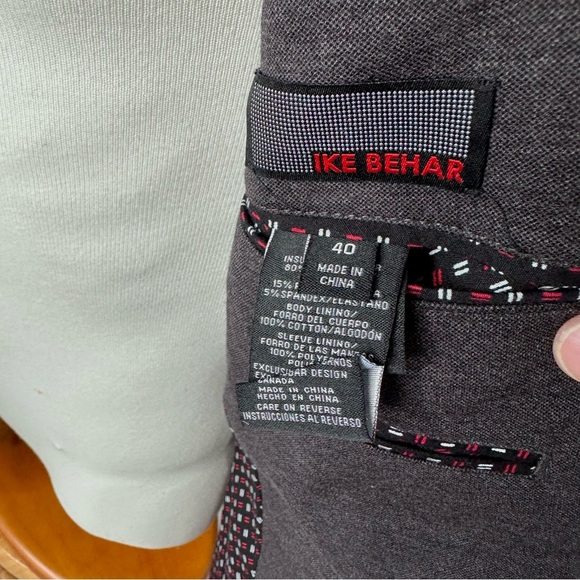 Ike Behar Brown Softshell Knit Sport Coat/Blazer - Picture 2 of 12